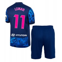 Camiseta Atletico Madrid Thomas Lemar #11 Tercera Equipación Replica 2024-25 para niños mangas cortas (+ Pantalones cortos)